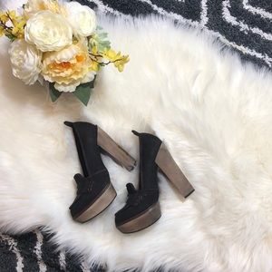 Joe’s Jeans penny loafer platform Size 5.5